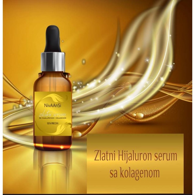 ZLATNI HIJALURON SERUM - Online Apoteka ZLATNI HIJALURON SERUM